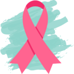 pink ribbon october breast cancer awareness month